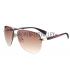 Prada Sporty Linea Rossa Logo Brown Temples Sunglasses 308214