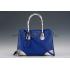 Prada  Satchel Blue And Python Handles 18926832 Replica