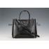 Cheap Prada Double Tote Crocodile Leather Bag Black