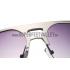 Prada Sporty Square Silver Frame Linea Rossa Logo Sunglasses 308312