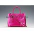 Prada Double Tote Crocodile Leather Bag Fuchsia