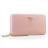 Prada  1137 Wallet Cow Leather Pink