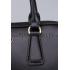 Prada Saffiano Shoulder Strap Bowler Bag Black