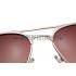 Prada Aviator Linea Rossa Logo Gold Frame Sunglasses 308224