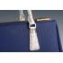 Prada Double Tote Blue With White Python Handles 18926809