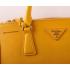 Prada  16625S Handbag Cow Leather Yellow