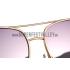 Prada Aviator Gold Frame Grey Lenses Sunglasses 308151 Replica