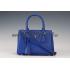 Prada Saffiano Small Leather Blue Bag Replica