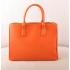 Prada  16625M Ladies Cow Leather Orange Handbag