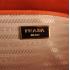 Prada  16625M Ladies Cow Leather Orange Handbag