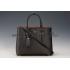 Prada Saffiano Double Tote Black Replica