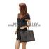 Prada Saffiano Double Tote Black Replica