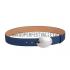 Prada Blue Leather Belt