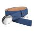 Prada Blue Leather Belt