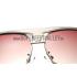 Prada Sporty Embellished Gold Frame Linea Rossa Logo Sunglasses 308302