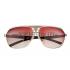 Prada Sporty Embellished Gold Frame Linea Rossa Logo Sunglasses 308302