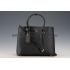 Prada Saffiano Soft Double Bag Black