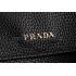 Prada Saffiano Soft Double Bag Black