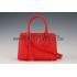 Prada Saffiano Small Crocodile Leather Black And Red Bag