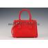 Prada Saffiano Small Crocodile Leather Black And Red Bag