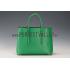 Prada Saffiano Double Tote Green