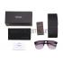 Replica Prada Sporty Square Black Frame Linea Rossa Logo Sunglasses 308309