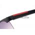 Replica Prada Sporty Square Black Frame Linea Rossa Logo Sunglasses 308309