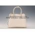 Prada Saffiano Double Tote White Replica