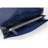 Replica Prada Saffiano Leather Dark Blue Wallet