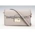 Prada Saffiano Leather Lux Small Grey Bag