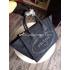 Prada Handbag Denim Black