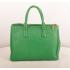 Prada  16625M Ladies Ostrich Skin Green Handbag Replica