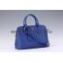 Prada Saffiano Medium Promenade Tote Dark Blue