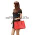 Prada Saffiano Double Tote Red