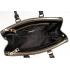 Prada Saffiano Crocodile Leather Black Bag