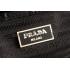 Prada Saffiano Crocodile Leather Black Bag