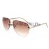 Prada Aviator Gold Frame Beige Temples Sunglasses 308227