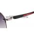 Prada Sporty Linea Rossa Logo Grey Frame Sunglasses 308216