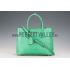 Cheap Prada Double Tote Crocodile Leather Bag Green