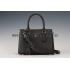 Prada Saffiano Mini Double Zip Tote Black