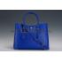 Prada Saffiano Soft Double Bag Blue Replica