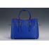 Prada Saffiano Soft Double Bag Blue Replica