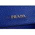 Prada Saffiano Soft Double Bag Blue Replica