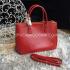 Prada Handbag Handbag Patent Leather Red