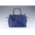 Prada Medium Saffiano Lux  Handle Dark Blue Replica