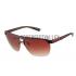 Prada Sporty Square Brown Frame Linea Rossa Logo Sunglasses 308310