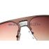 Prada Sporty Square Brown Frame Linea Rossa Logo Sunglasses 308310