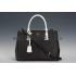 Prada Double Tote Black With White Python Handles 18926810