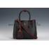 Replica Prada Double Tote Black And Red Interior  18926820