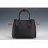 Replica Prada Double Tote Black And Red Interior  18926820